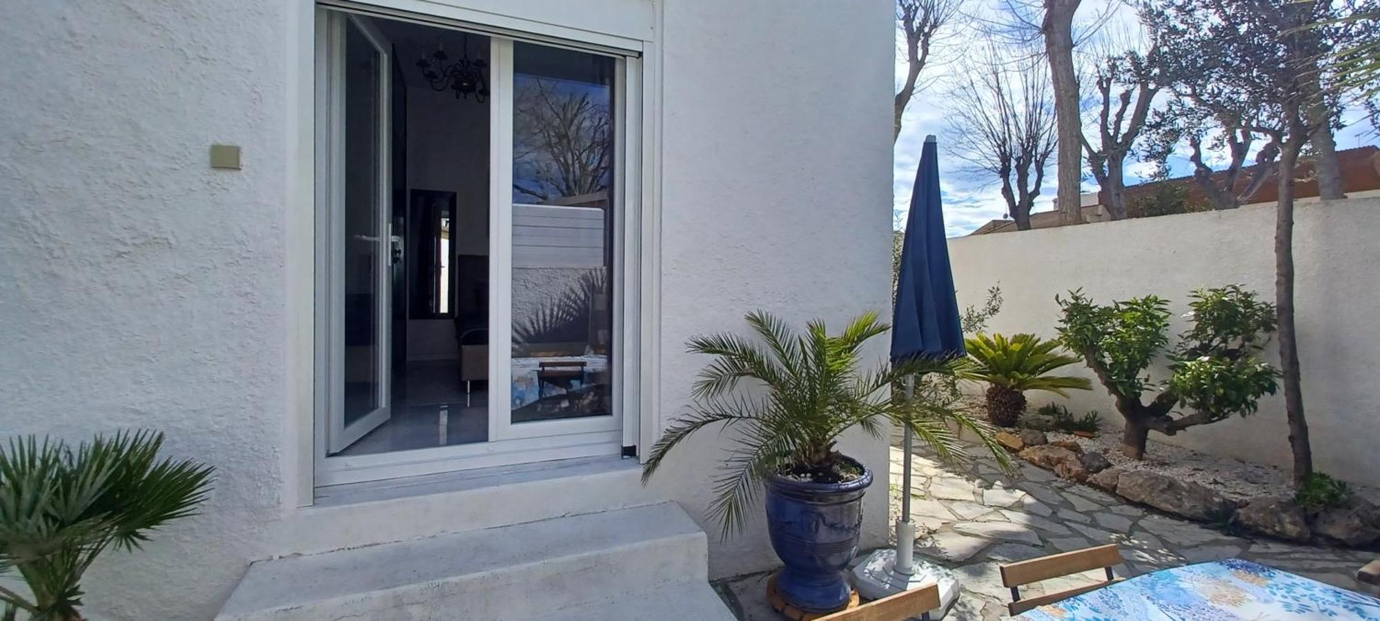 Appartement Avec Jardin Et Spa Valras-Plage Esterno foto